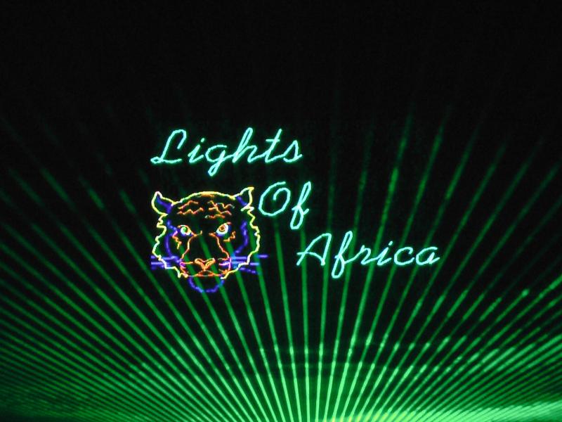 Lights of Africa laser video show